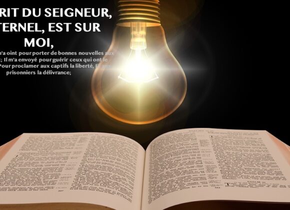 L’ESPRIT DU SEIGNEUR EST SUR MOI…