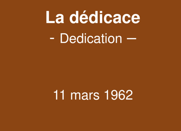 La dédicace