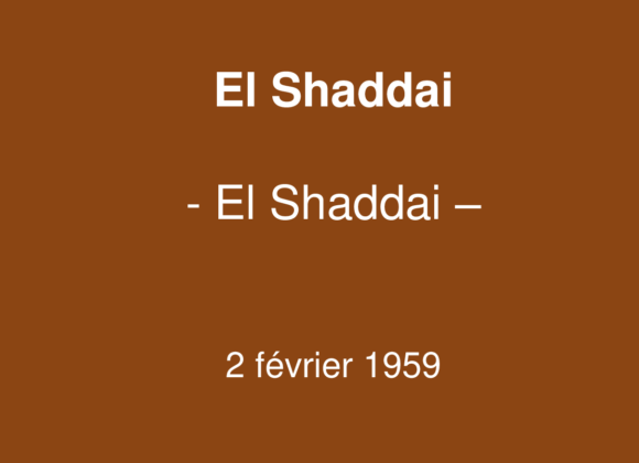 El Shaddai